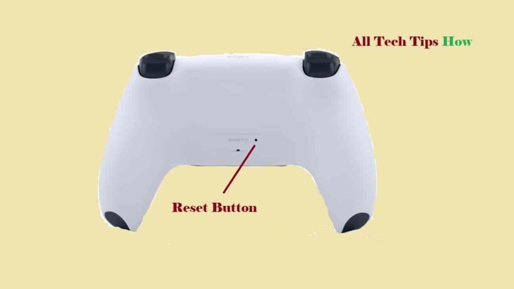 reset button ps5 controller