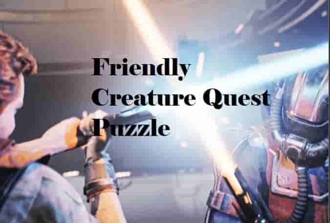 Friendly Creature Quest Puzzle in Star Wars Jedi Survivor