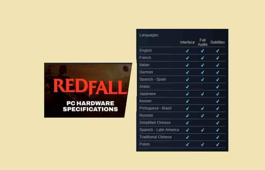 How to Change the Language in Redfall